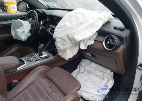 2021 Alfa Romeo Stelvio Ti/Ti Lusso/Ti Sport/Ti Sport Carbon из США, поврежденный, VIN ZASPAKBN0M7D03493